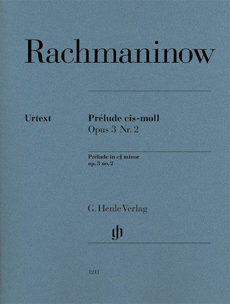Rachmaninoff: Prélude in C-sharp minor, Op. 3, No. 2 - Henle Urtext