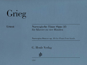 Grieg: Norwegian Dances, Op. 35 - Piano Duet - Henle Urtext