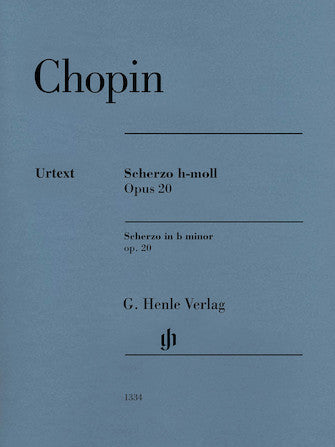 Chopin: Scherzo in B minor, Op. 20 (Revised Edition) - Henle Urtext
