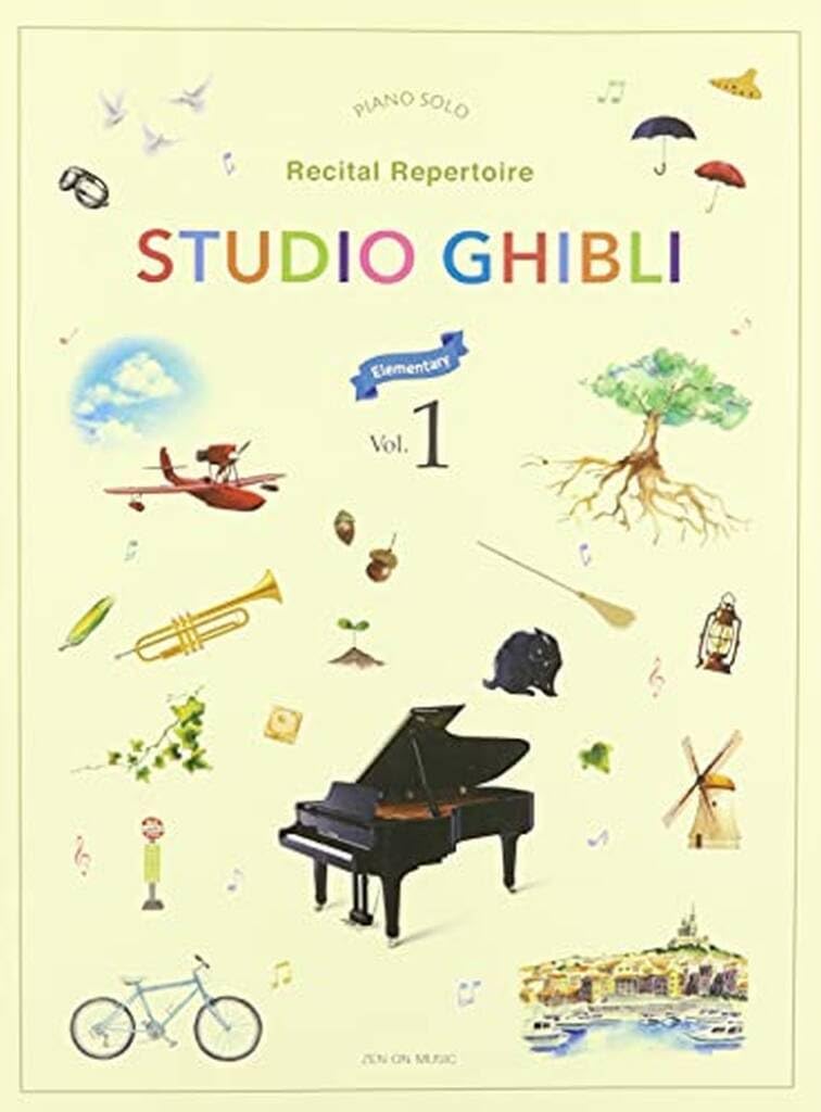 Studio Ghibli – Recital Repertoire Book 1 - Elementary Level