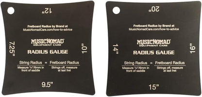 Music Nomad, Precision Radius Gauge Set - 2 Pak , MN603