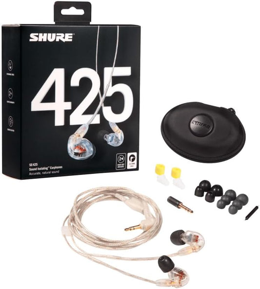 Shure SE425 Pro, Professional Sound Isolating Earphones