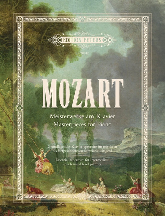 Mozart: Masterpieces for Piano - Edition Peters