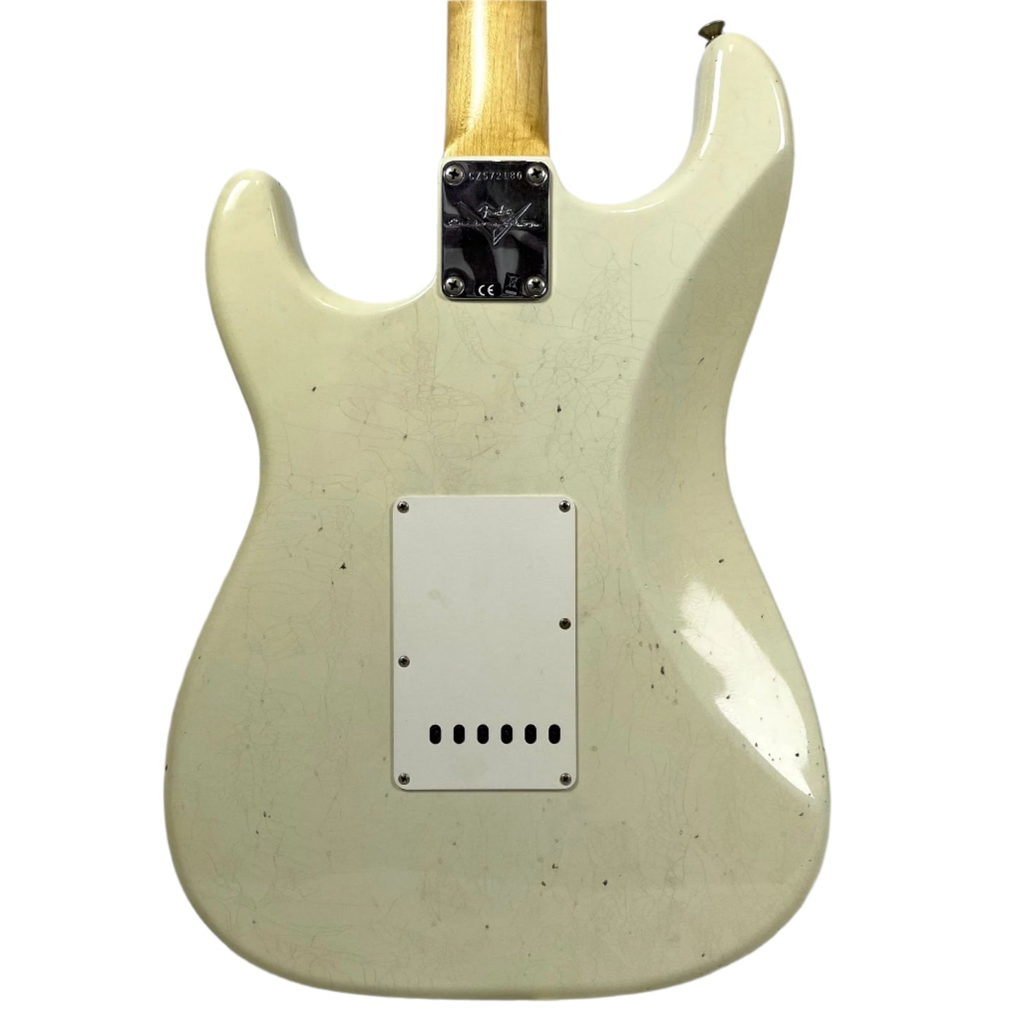 Fender Custom Shop 64 Stratocaster Journyman Relic - Aged Olympic White