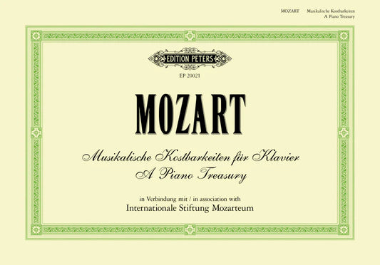 Mozart: A Piano Treasury - Edition Peters