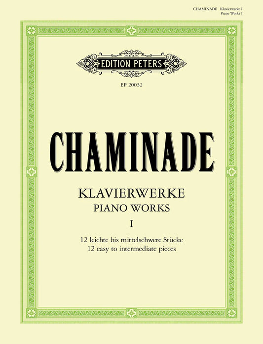 Chaminade: Piano Works Vol. 1 / Klavierwerke - Edition Peters