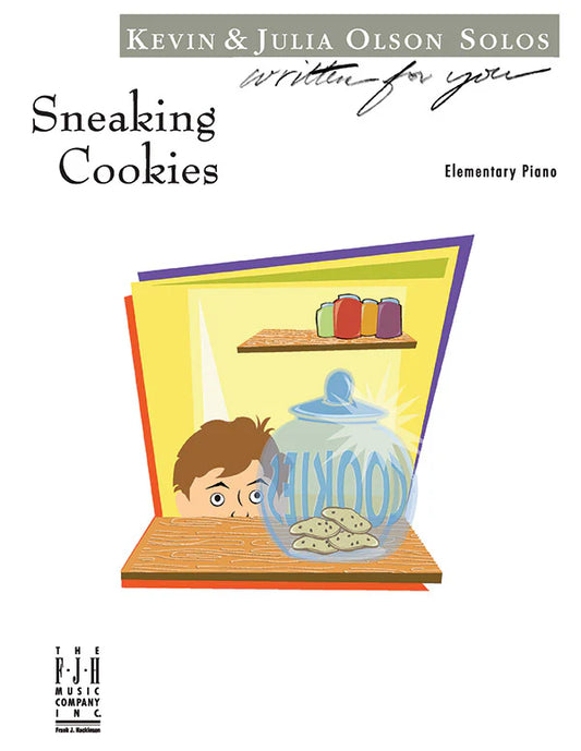 Kevin and Julia Olson - Sneaking Cookies - Piano Solo Sheet