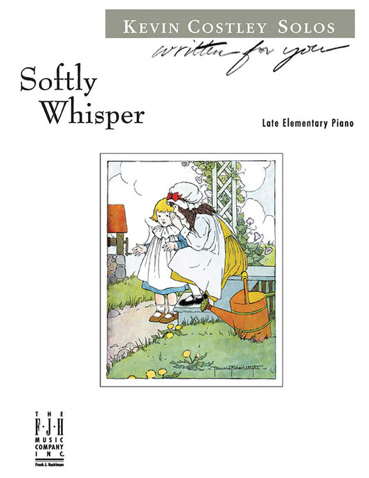 Costley - Softly Whisper - Piano Solo Sheet
