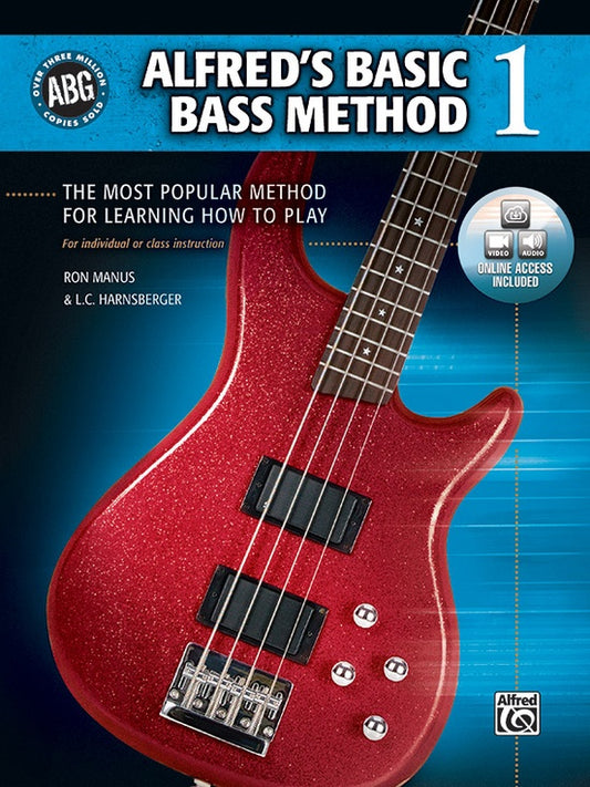 Alfred's Basic Bass Method - Book 1