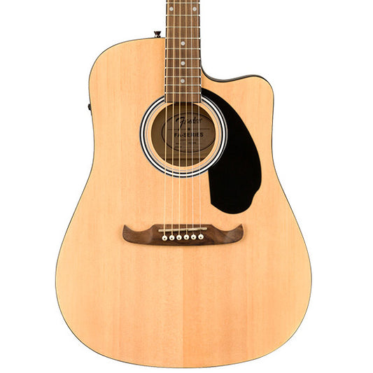 Fender FA-125CE Dreadnought, Walnut Fingerboard, Natural , Acoustic Guitar