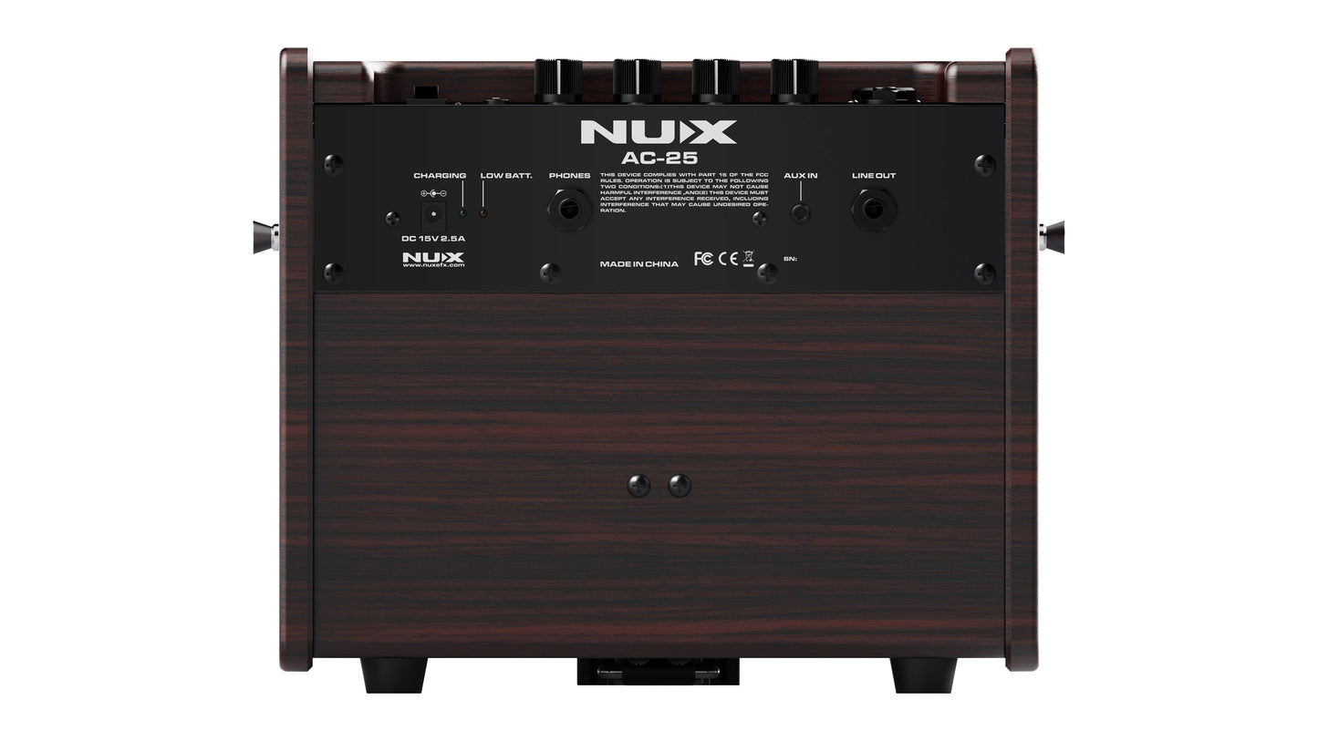 NUX AC-25 Portable Battery-Operated Acoustic Amp