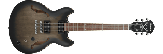 Ibanez AS53 Trans Black, Electric Guitar