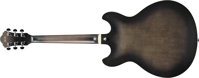 Ibanez AS53 Trans Black, Electric Guitar