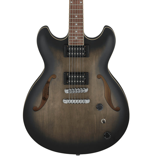 Ibanez AS53 Trans Black, Electric Guitar