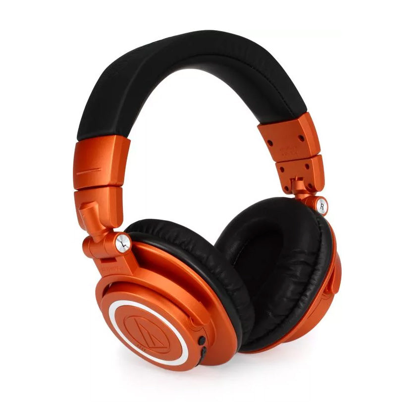 Audio Technica ATH-M50X BT2 BLUETOOTH Headphones (Orange)