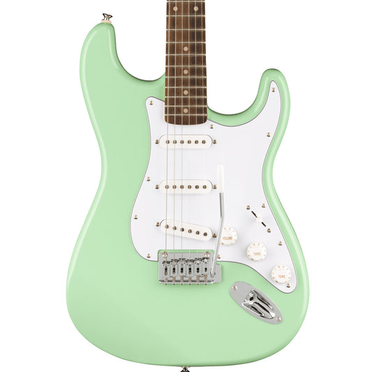 Squier Affinity  Stratocaster, White Pickguard, Surf Green