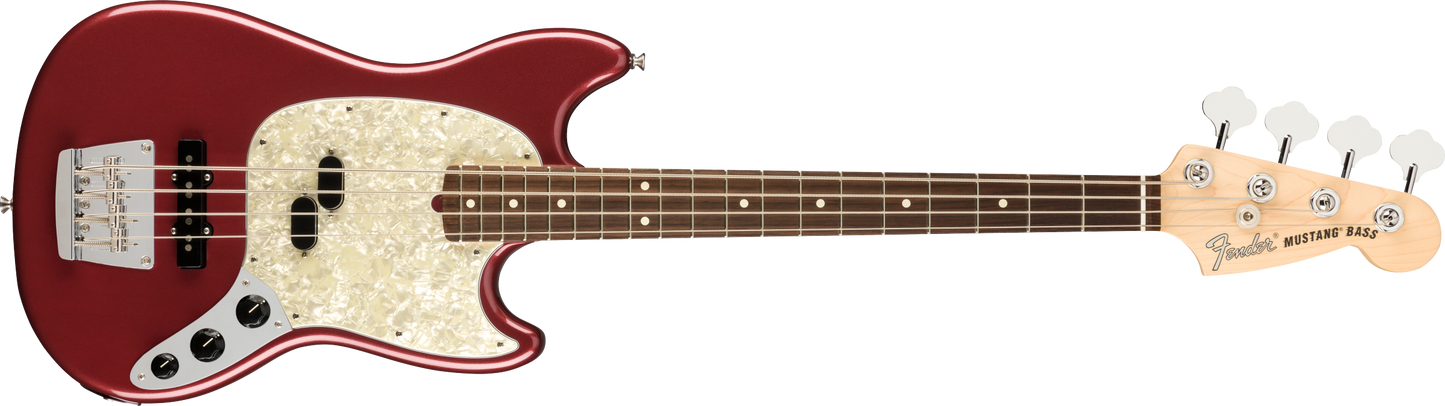 Fender  American Performer Mustang Bass, Rosewood Fingerboard, Aubergine