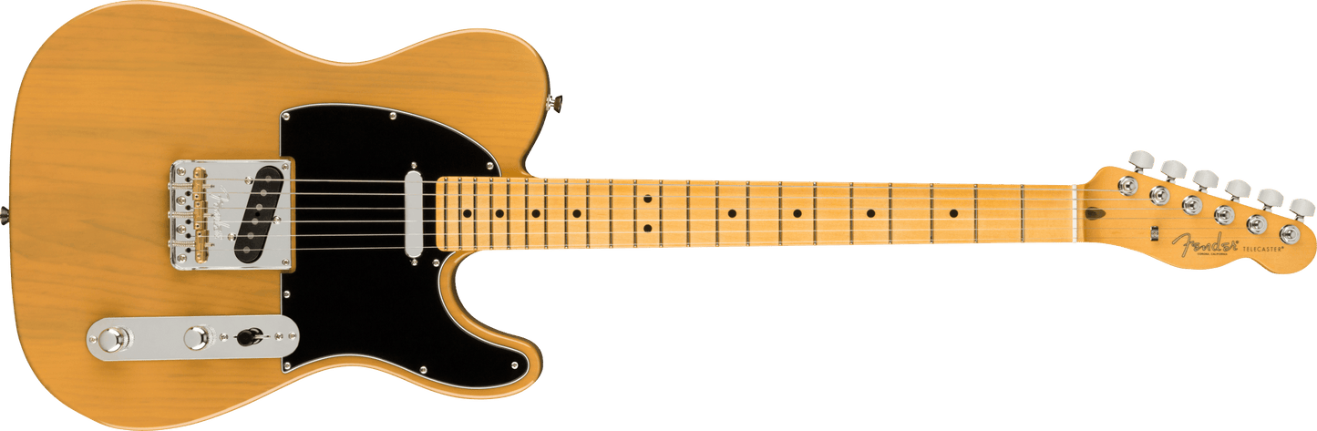 Fender American Professional II Telecaster, Maple Fingerboard, Butterscotch Blonde