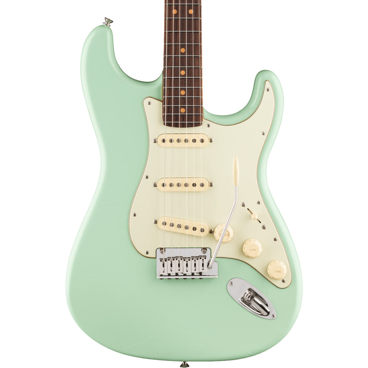 Fender American Ultra Luxe '60s Stratocaster®, Rosewood Fingerboard, Surf Green