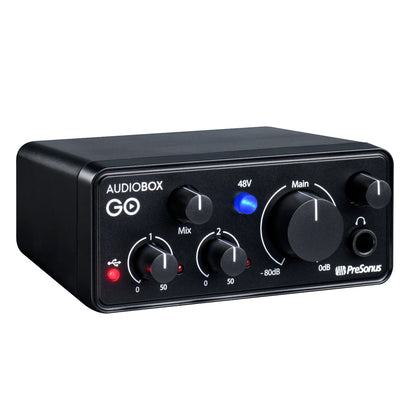 Presonus Audiobox Go 2x2 Ultra Compact USB Audio Interface