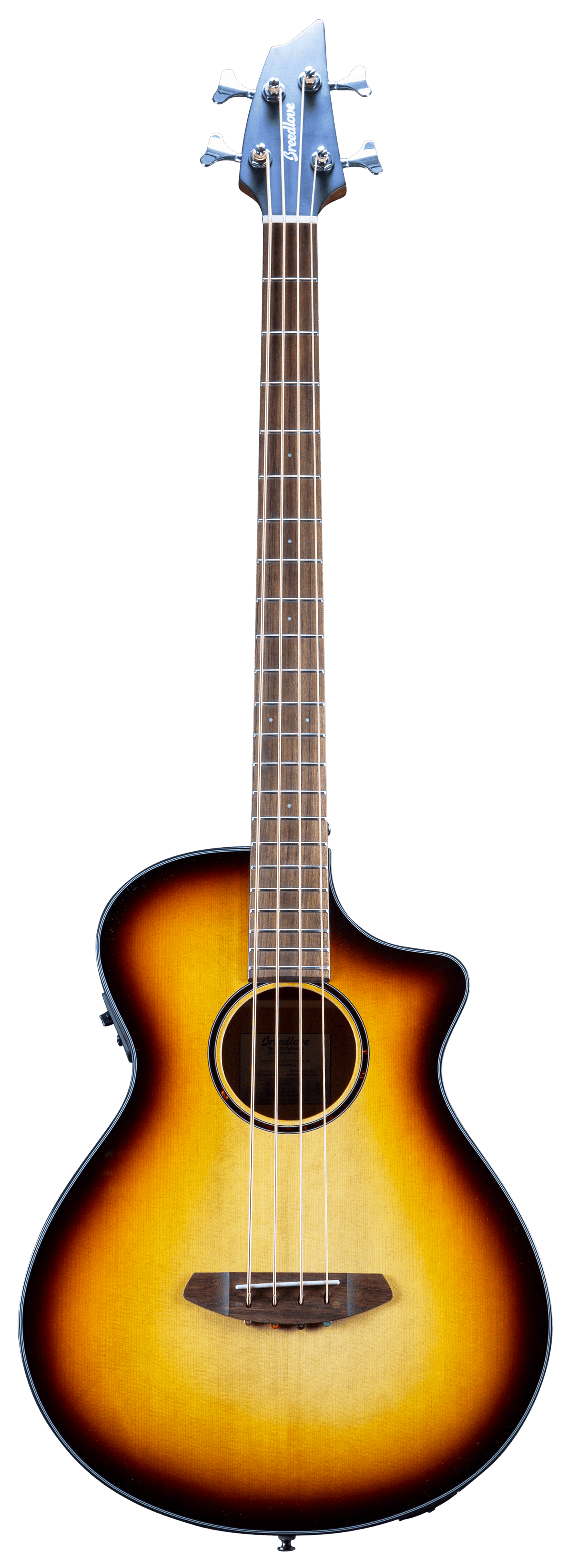 Breedlove Discovery S Concert Edgeburst Bass CE, Acoustic Bass