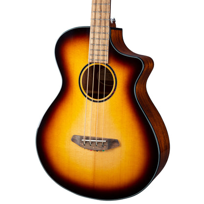 Breedlove Discovery S Concert Edgeburst Bass CE, Acoustic Bass