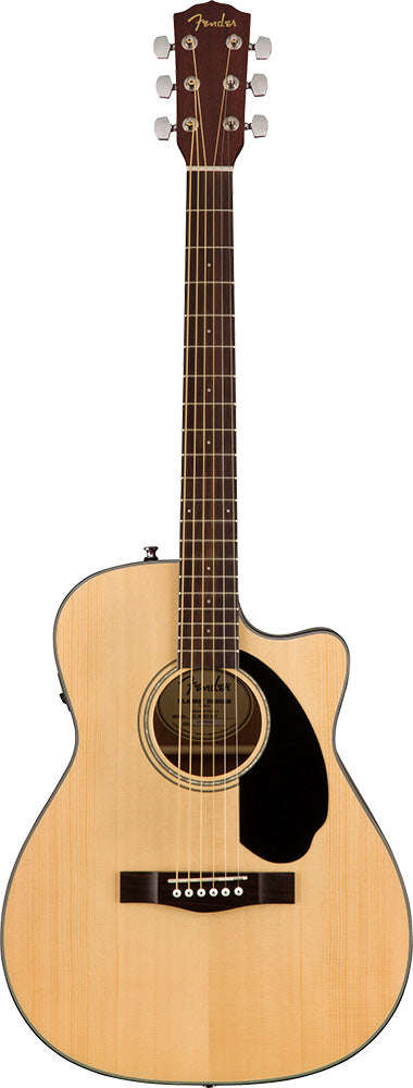 Fender CC-60SCE Concert, Walnut Fingerboard, Natural, Acoustic Guitar