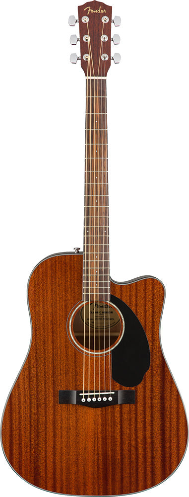 Fender CD-60SCE Dreadnought, All-Mahogany, Acoustic Guitar