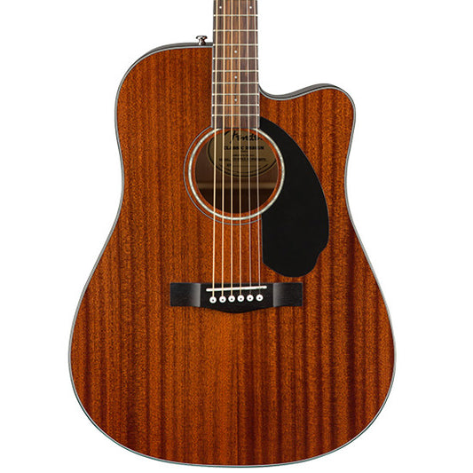 Fender CD-60SCE Dreadnought, All-Mahogany, Acoustic Guitar