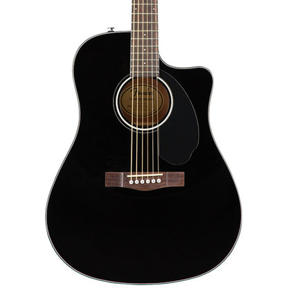 Fender CD-60SCE Dreadnought, black, Acoustic Guitar