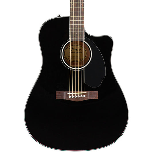 Fender CD-60SCE Dreadnought, black, Acoustic Guitar