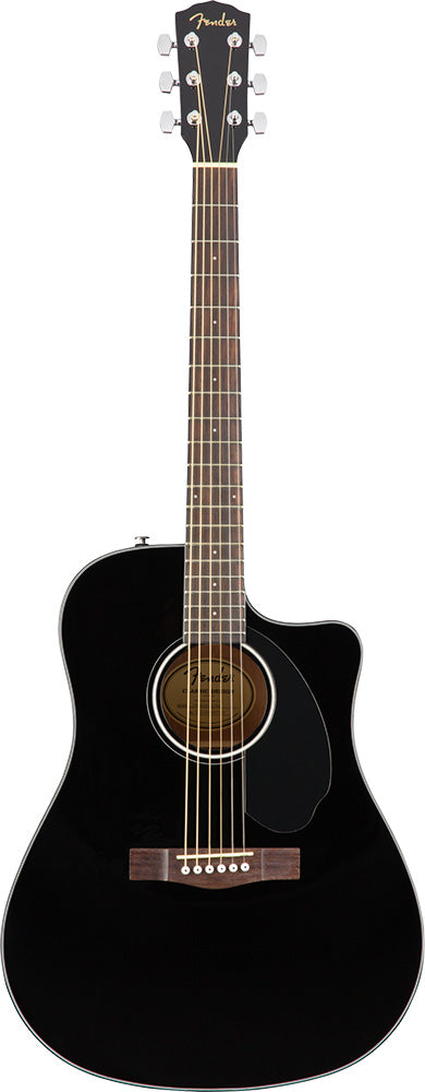 Fender CD-60SCE Dreadnought, black, Acoustic Guitar