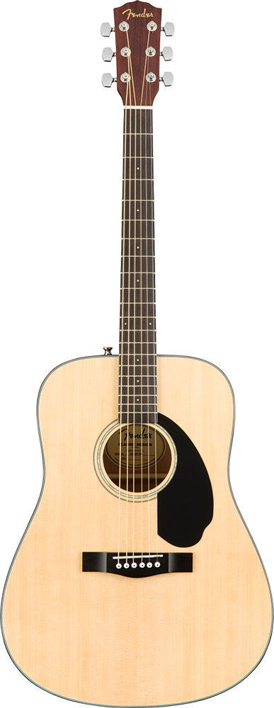 Fender CD-60S Dreadnought, Natural, Acoustic Guitar