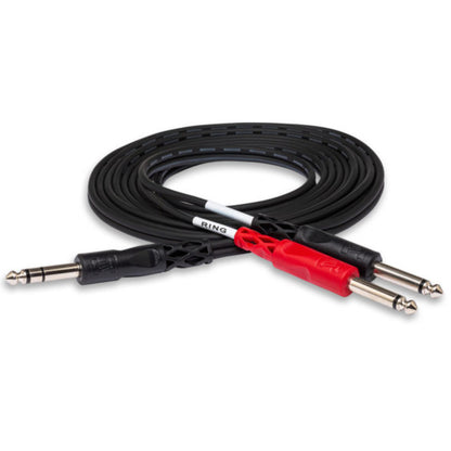 HOSA CMR-210 Stereo Breakout 3.5 mm TRS to Dual RCA