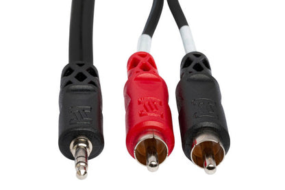 HOSA CMR-210 Stereo Breakout 3.5 mm TRS to Dual RCA