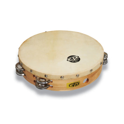 Latin Percussions CP Double Row Head Tamb Steel, 10″ CP380