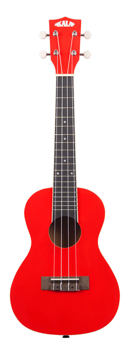 Kala Candy Apple Red Concert Ukulele