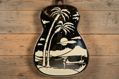 National Resophonic Style O 14 Fret Brass Resonator Guitar