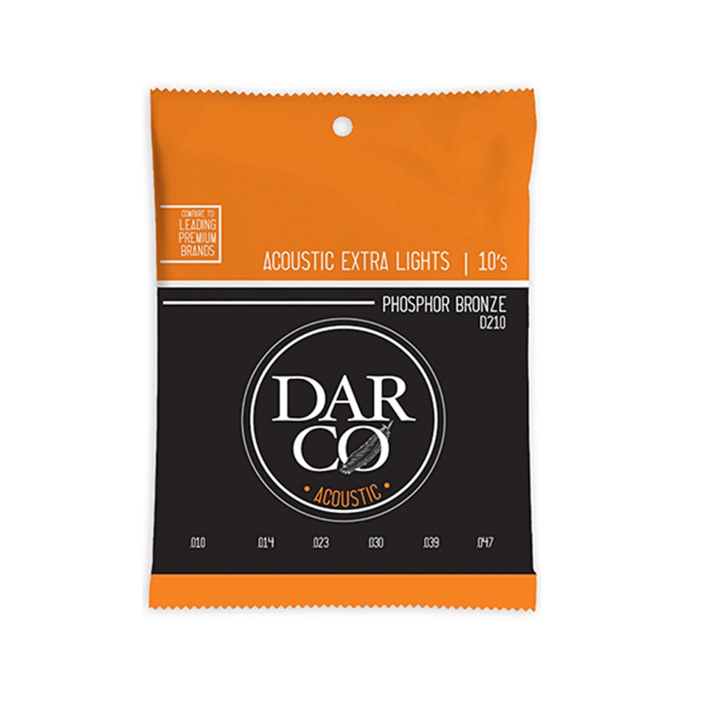 Darco  Acoustic Guitar Strings Phosphor Bronze 10-47