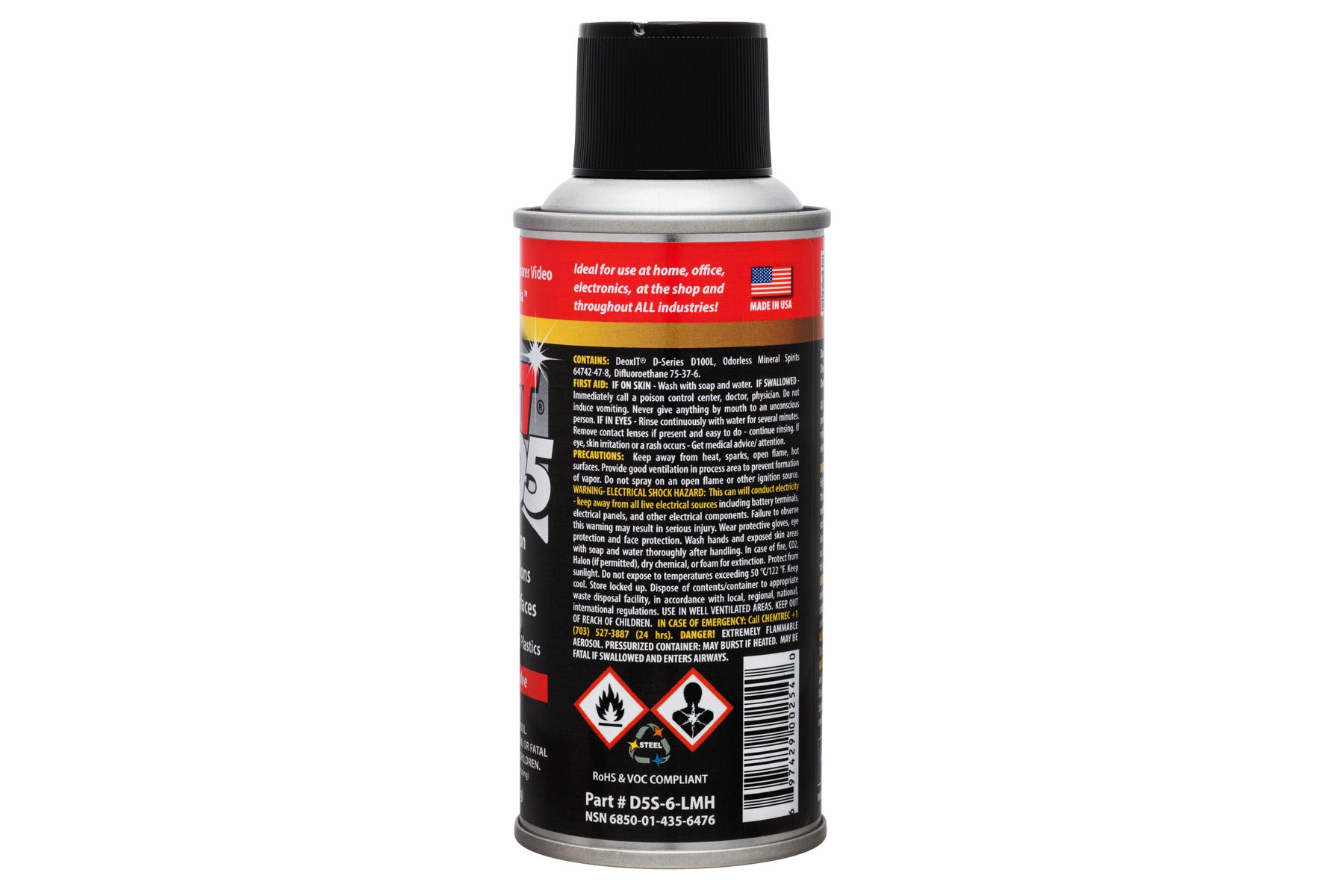 CAIG DeoxIT D100S-2 Spray Detergente A Contatto - 2 Italia - Foto 13