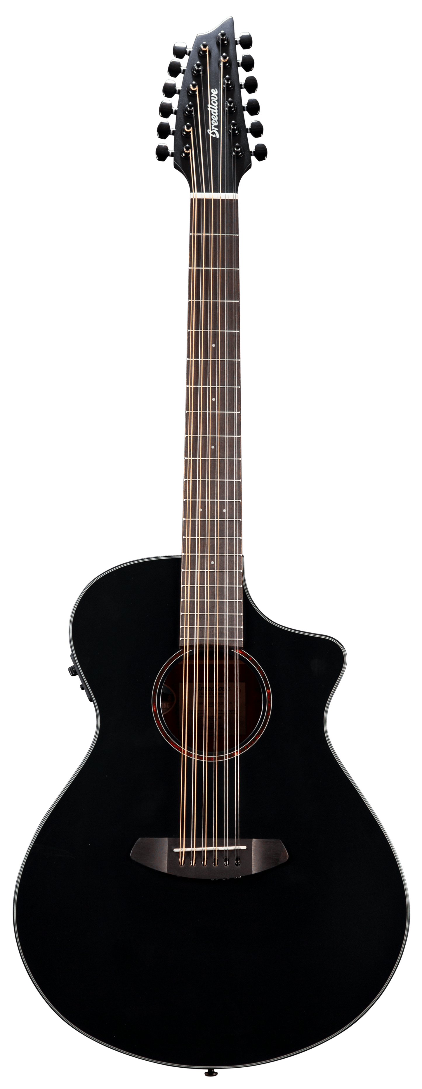 Breedlove Discovery S Concert Satin Black 12 String CE