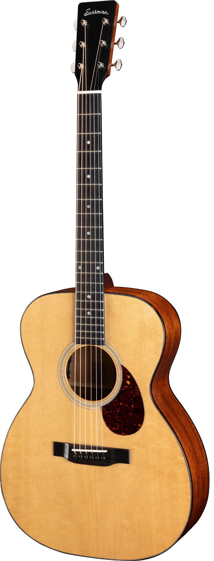 Eastman E1OM Deluxe Natural Acoustic Guitar – Portland Music Company