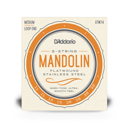 Daddario EFW74, Medium Mandolin Strings