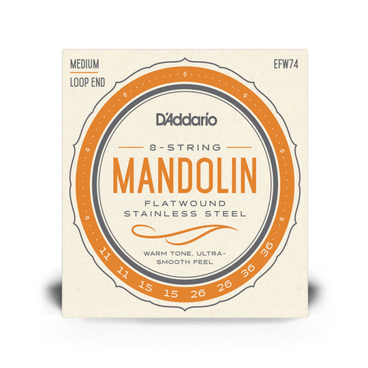 Daddario EFW74, Medium Mandolin Strings