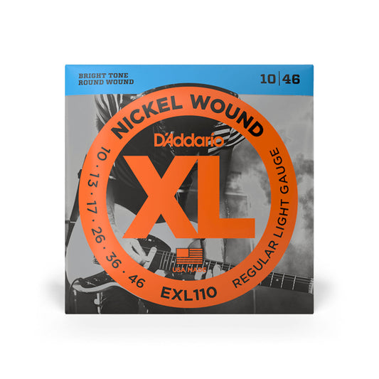 Daddario EXL110,  10-46 Regular Light Electric Guitar Strings