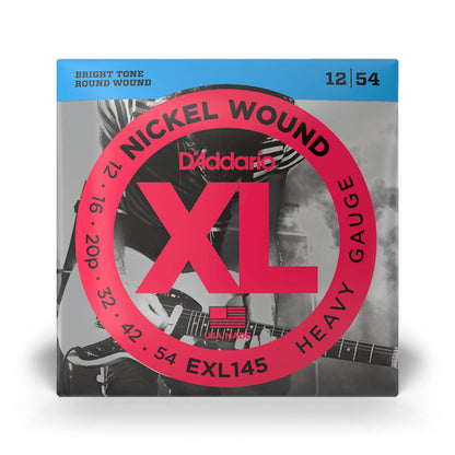 Exl145 Daddario EXL145, Heavy Plain 3rd Electric Guitar Strings – Portland ...