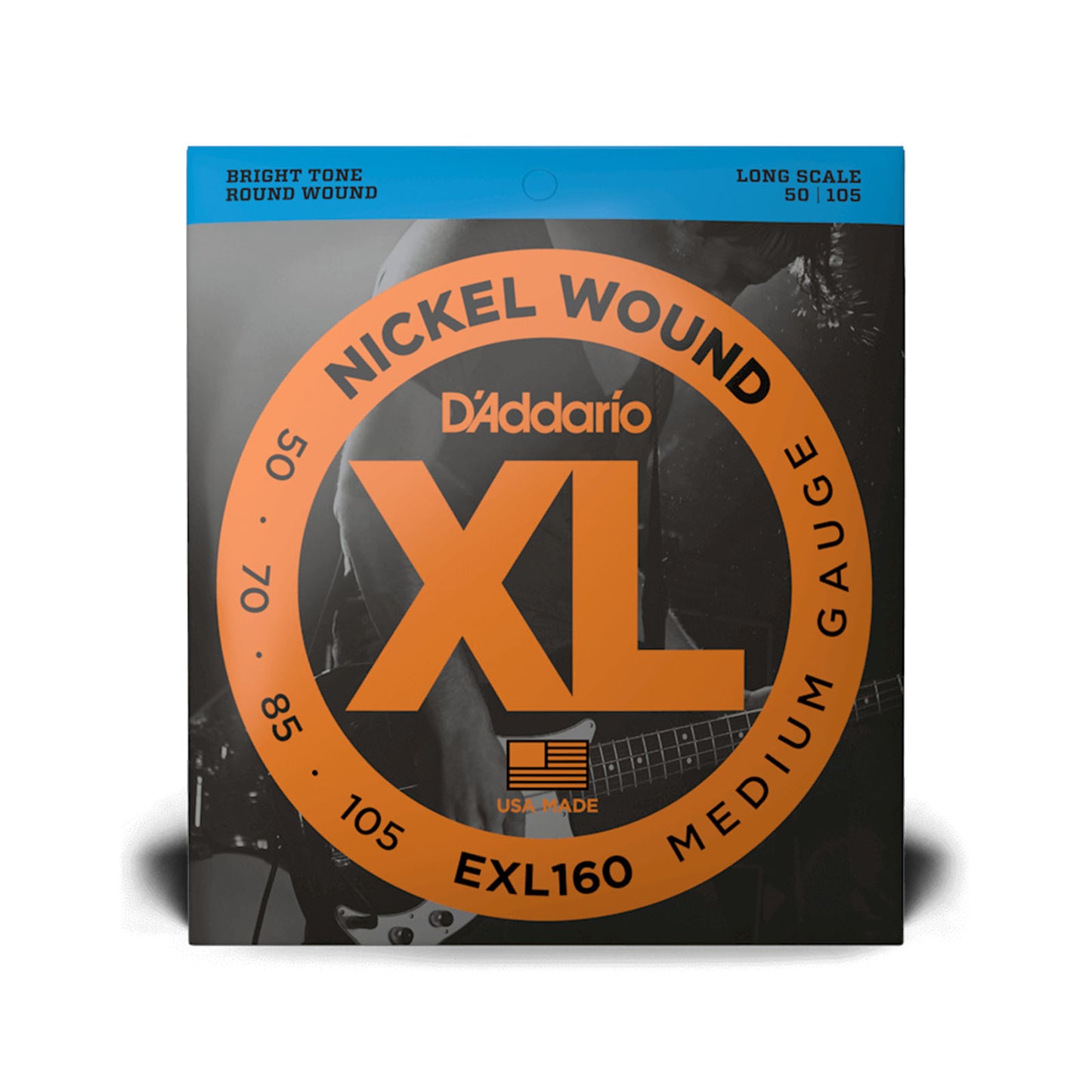 Daddario EXL160, Medium Long Scale Bass Strings