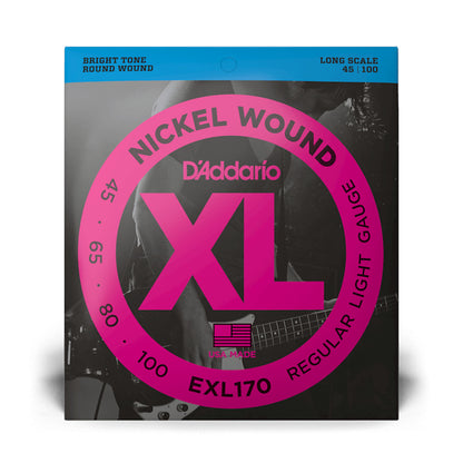 Daddario EXL170, Regular Light Long Scale Bass Strings