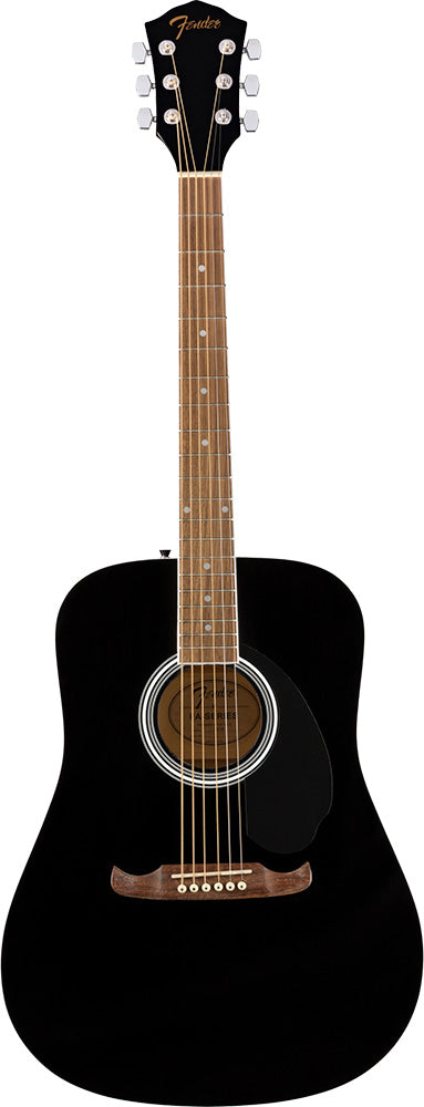 Fender FA-125 Dreadnought, Black, Acoustic Guitar