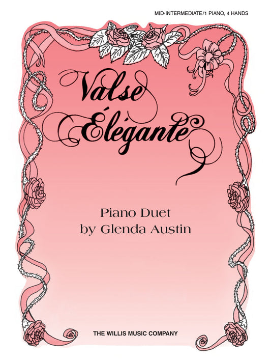 Austin - Valse Elegante (1 Piano, 4 Hands)